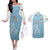 Custom Belgium Football We are Champions Couples Matching Off The Shoulder Long Sleeve Dress and Hawaiian Shirt Blue Style Come on De Rode Duivels