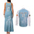 Custom Belgium Football We are Champions Couples Matching Tank Maxi Dress and Long Sleeve Button Shirt Blue Style Come on De Rode Duivels