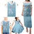 Custom Belgium Football We are Champions Family Matching Puletasi and Hawaiian Shirt Blue Style Come on De Rode Duivels