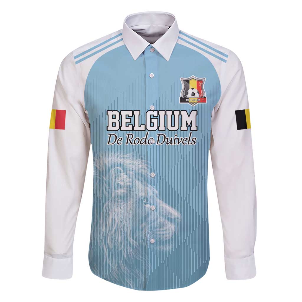 Custom Belgium Football We are Champions Family Matching Short Sleeve Bodycon Dress and Hawaiian Shirt Blue Style Come on De Rode Duivels