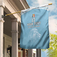 Custom Belgium Football We are Champions Garden Flag Blue Style Come on De Rode Duivels