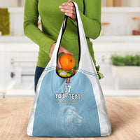 Custom Belgium Football We are Champions Grocery Bag Blue Style Come on De Rode Duivels