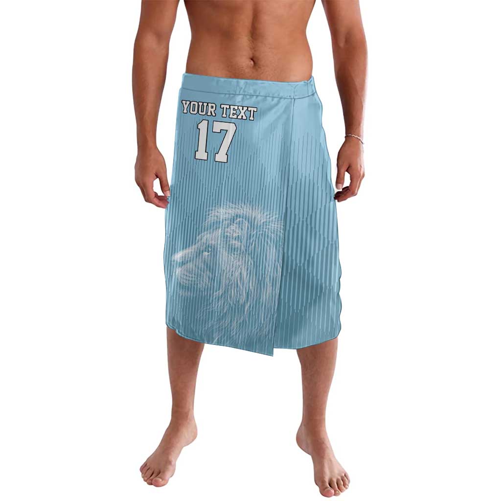 Custom Belgium Football We are Champions Lavalava Blue Style Come on De Rode Duivels