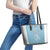 Custom Belgium Football We are Champions Leather Tote Bag Blue Style Come on De Rode Duivels