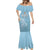 Custom Belgium Football We are Champions Mermaid Dress Blue Style Come on De Rode Duivels