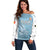 Custom Belgium Football We are Champions Off Shoulder Sweater Blue Style Come on De Rode Duivels