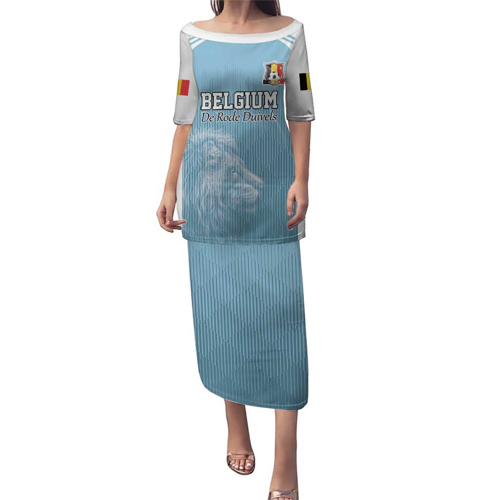 Custom Belgium Football We are Champions Puletasi Blue Style Come on De Rode Duivels