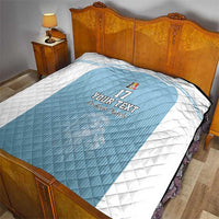 Custom Belgium Football We are Champions Quilt Blue Style Come on De Rode Duivels