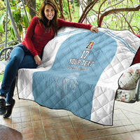 Custom Belgium Football We are Champions Quilt Blue Style Come on De Rode Duivels