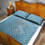 Custom Belgium Football We are Champions Quilt Bed Set Blue Style Come on De Rode Duivels