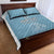 Custom Belgium Football We are Champions Quilt Bed Set Blue Style Come on De Rode Duivels
