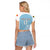 Custom Belgium Football We are Champions Raglan Cropped T Shirt Blue Style Come on De Rode Duivels