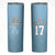Custom Belgium Football We are Champions Skinny Tumbler Blue Style Come on De Rode Duivels