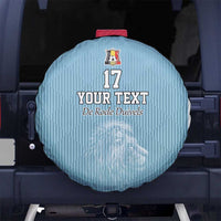 Custom Belgium Football We are Champions Spare Tire Cover Blue Style Come on De Rode Duivels