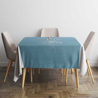 Custom Belgium Football We are Champions Tablecloth Blue Style Come on De Rode Duivels