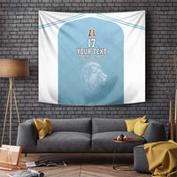 Custom Belgium Football We are Champions Tapestry Blue Style Come on De Rode Duivels