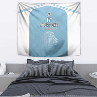 Custom Belgium Football We are Champions Tapestry Blue Style Come on De Rode Duivels