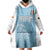 Custom Belgium Football We are Champions Wearable Blanket Hoodie Blue Style Come on De Rode Duivels