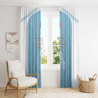 Custom Belgium Football We are Champions Window Curtain Blue Style Come on De Rode Duivels