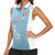Custom Belgium Football We are Champions Women Sleeveless Polo Shirt Blue Style Come on De Rode Duivels
