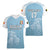 Custom Belgium Football We are Champions Women V-Neck T-Shirt Blue Style Come on De Rode Duivels