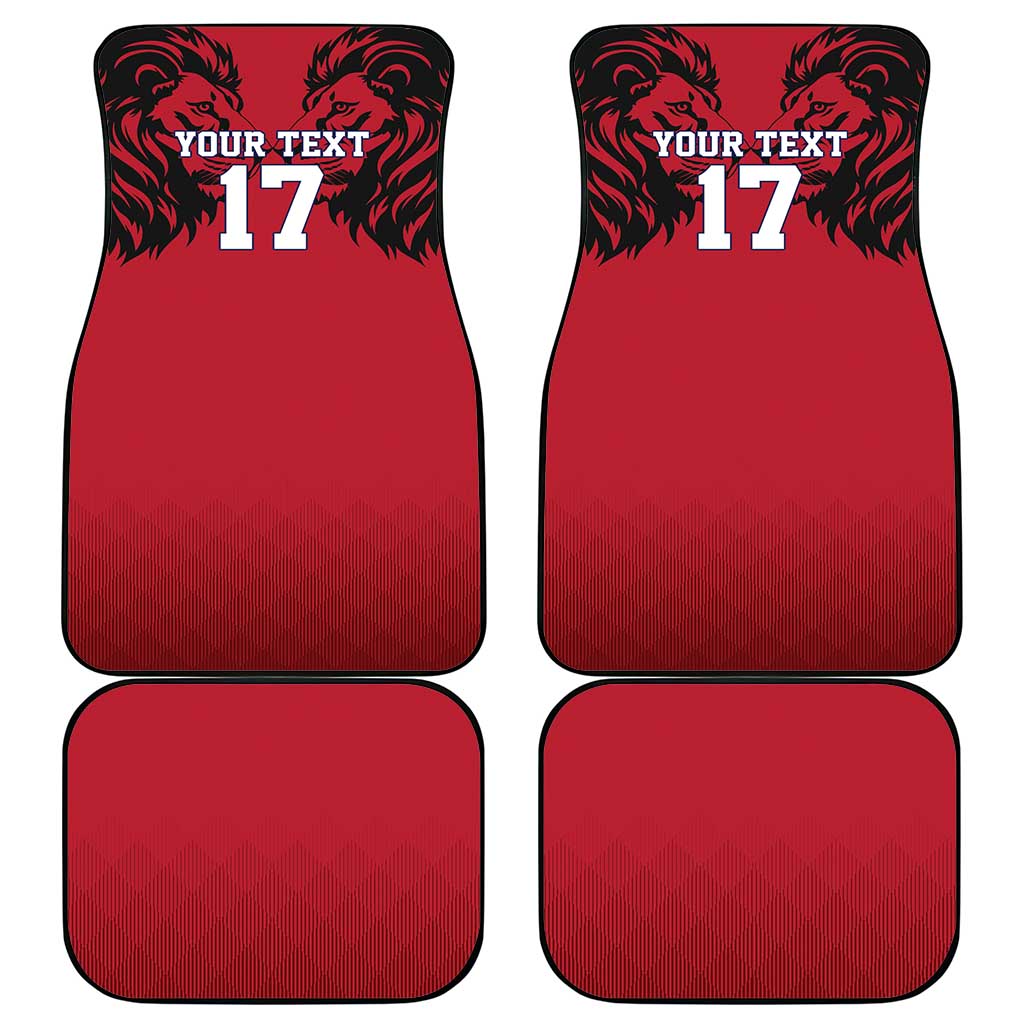 Custom Norway Football Car Mats Lion Sporty Style