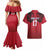 Custom Norway Football Couples Matching Mermaid Dress and Hawaiian Shirt Lion Sporty Style