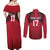 Custom Norway Football Couples Matching Off Shoulder Maxi Dress and Long Sleeve Button Shirt Lion Sporty Style