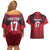 Custom Norway Football Couples Matching Off Shoulder Short Dress and Hawaiian Shirt Lion Sporty Style