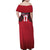 Custom Norway Football Family Matching Off Shoulder Maxi Dress and Hawaiian Shirt Lion Sporty Style