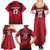 Custom Norway Football Family Matching Summer Maxi Dress and Hawaiian Shirt Lion Sporty Style