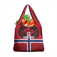 Custom Norway Football Grocery Bag Lion Sporty Style
