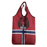 Custom Norway Football Grocery Bag Lion Sporty Style