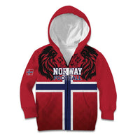 Custom Norway Football Kid Hoodie Lion Sporty Style