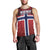 Custom Norway Football Men Tank Top Lion Sporty Style
