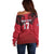 Custom Norway Football Off Shoulder Sweater Lion Sporty Style