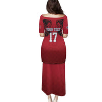 Custom Norway Football Puletasi Lion Sporty Style