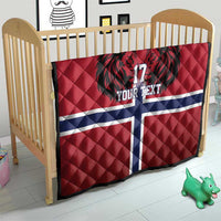 Custom Norway Football Quilt Lion Sporty Style