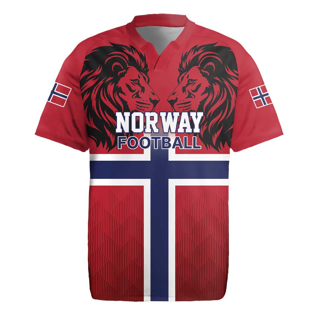Custom Norway Football Rugby Jersey Lion Sporty Style