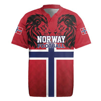 Custom Norway Football Rugby Jersey Lion Sporty Style