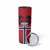 Custom Norway Football Skinny Tumbler Lion Sporty Style