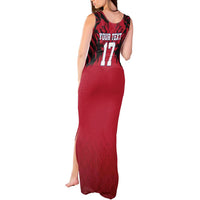 Custom Norway Football Tank Maxi Dress Lion Sporty Style