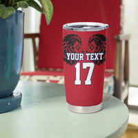 Custom Norway Football Tumbler Cup Lion Sporty Style