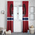 Custom Norway Football Window Curtain Lion Sporty Style