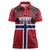 Custom Norway Football Women Polo Shirt Lion Sporty Style