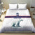Norway Ice Hockey Custom Bedding Set Norge Polar Bears White Style