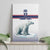 Norway Ice Hockey Custom Canvas Wall Art Norge Polar Bears White Style