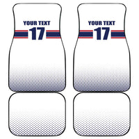 Norway Ice Hockey Custom Car Mats Norge Polar Bears White Style