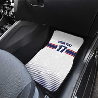 Norway Ice Hockey Custom Car Mats Norge Polar Bears White Style