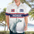 Norway Ice Hockey Custom Hawaiian Shirt Norge Polar Bears White Style